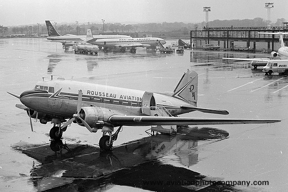 Rousseau Aviation Douglas C-47A F-BNPT at London Gatwick