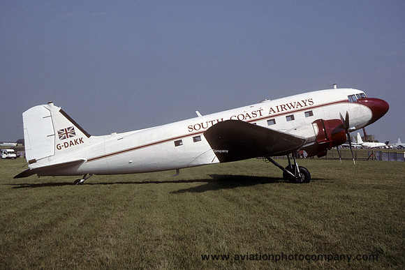 South Coast Airways Douglas C-47A G-DAKK (2001)