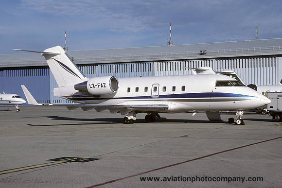 Silver Arrow Canadair CL-604 Challenger LX-FAZ (2001)