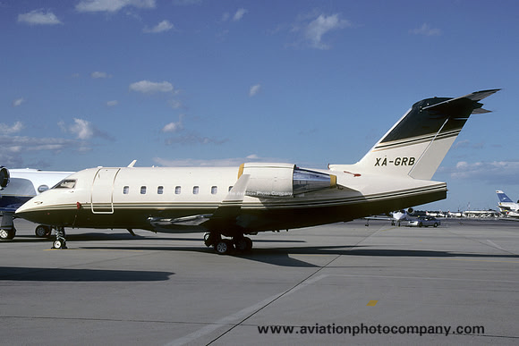 Aerolineas de Tehuacan S.A. Canadair CL-604 Challenger XA-GRB (2001)