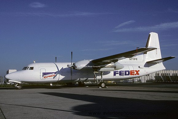 FedEx Fokker F-27-600 Friendship N711FE (1989)