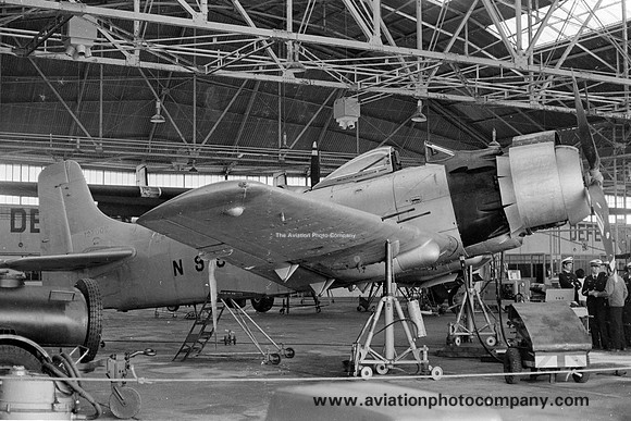 French Air Force Douglas A-1E Skyraider 127002/N91985 (1977)
