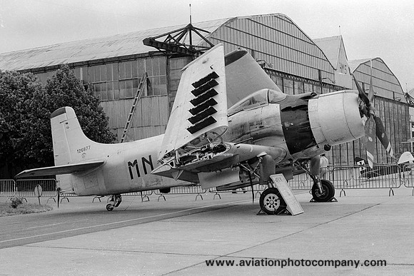 French Air Force Dogulas A-1E Skyraider 126877/MN (1977)