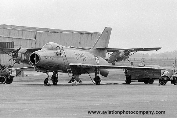 French Air Force Dassault Mystere 4A 97/8-MG (1977)