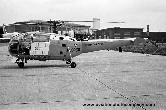 Belgian Protection Civile Sud Alouette III OO-PCB (1977)