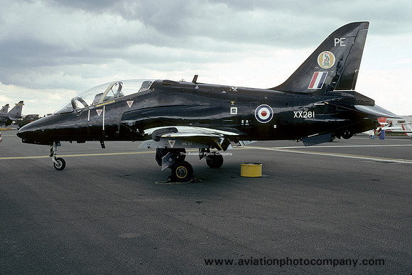 RAF 19 Squadron Hawker Siddeley Hawk T.1A XX281/PE (1998)