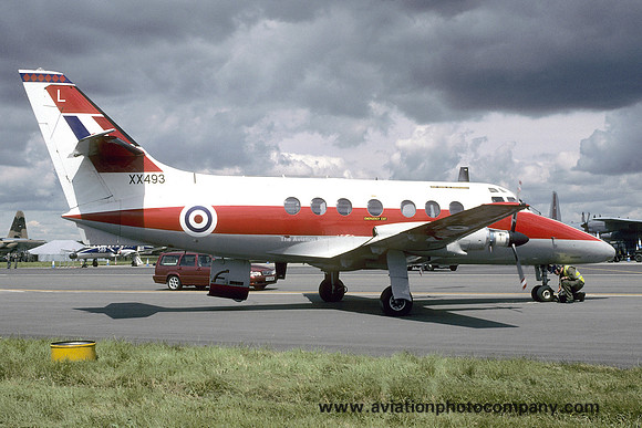 RAF 45 Squadron Handley Page Jetstream T.1 XX493/L (1998)