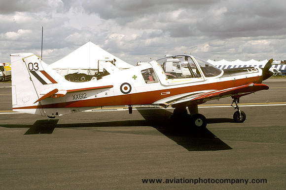 RAF Wales UAS SAL Bulldog T.1 XX612/03 (1998)