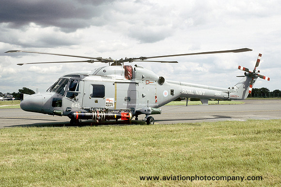 Royal Navy 702 Squadron Westland Lynx HAS.3S ZD254/645 (1998)