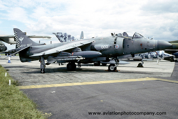 Royal Navy 801 Squadron BAe Sea Harrier F/A.2 ZD613/002 (1998)