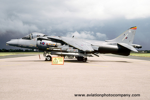 RAF 4 Squadron BAE Harrier GR.7 ZG510/81 (1998)