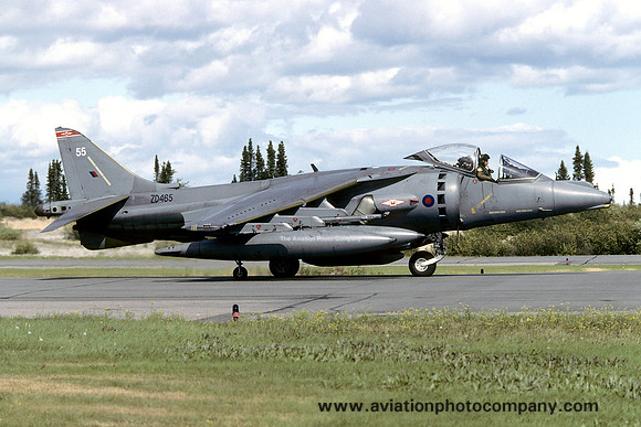 RAF 1 Squadron BAE Harrier GR.7 ZD465/55 (1998)