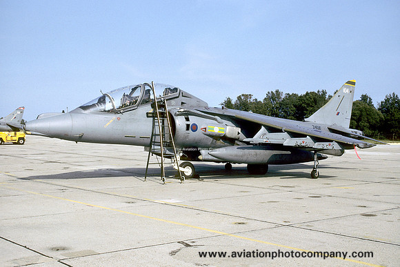 RAF 3 Squadron BAE Harrier T.10 ZH656/104 at NAS Norfolk (1998)