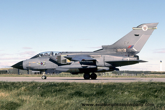 RAF 12 Squadron Panavia Tornado GR.1B ZA491/FK at RAF Lossiemouth (1998)