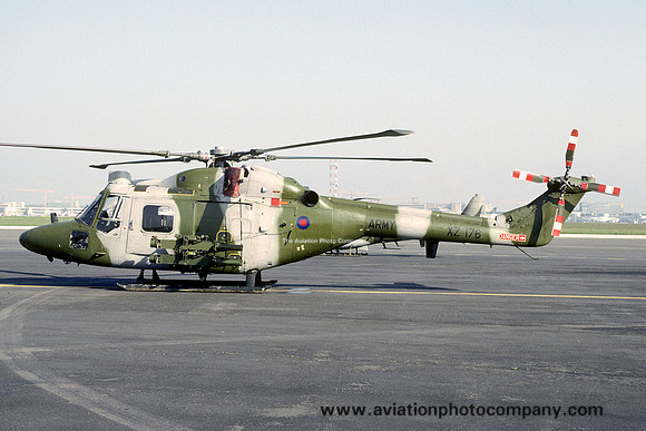 AAC 661 Squadron Westland Lynx AH.7 XZ176 at Rhein Main (1998)