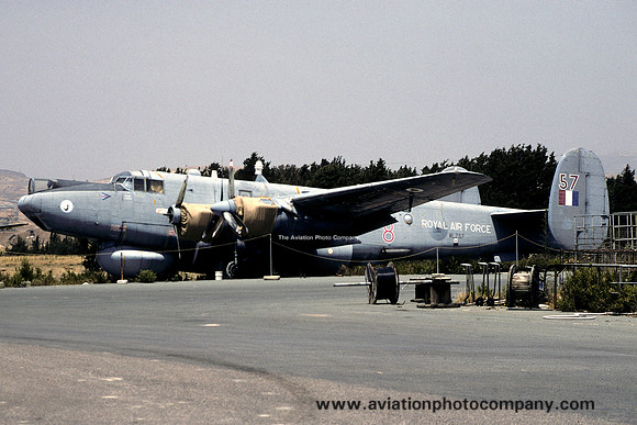 RAF 8 Squadron Avro Shackleton AEW.2 WL757 stored at Paphos (1998)