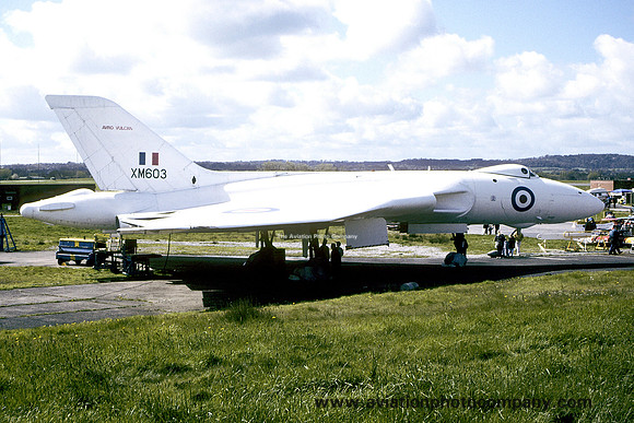 RAF Avro Vulcan B.2 XM603 at Woodford (1998)