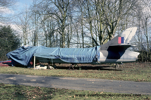 RAF Hawker Hunter F.6 XJ634 at Sproughton (1998)