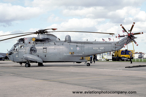 Royal Navy 849 Squadron Westland Sea King AEW.2 XV704/CU181 (1998)