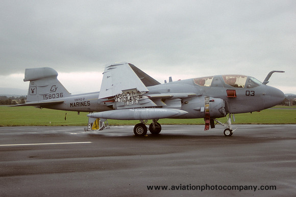 US Marines VMAQ-2 Grumman EA-6B Prowler 158036/CY-03 (1988)