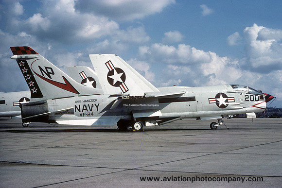 US Navy VF-24 Chance F-8H Crusader "NP-200"