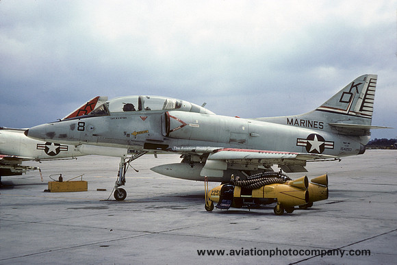 US Marines VMA-203 Douglas TA-4F Skyhawk 154293/KD-8