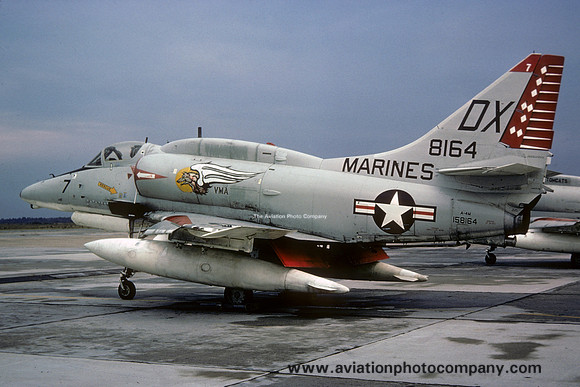 US Marines VMA-324 Douglas A-4M Skyhawk 158164/DX-7