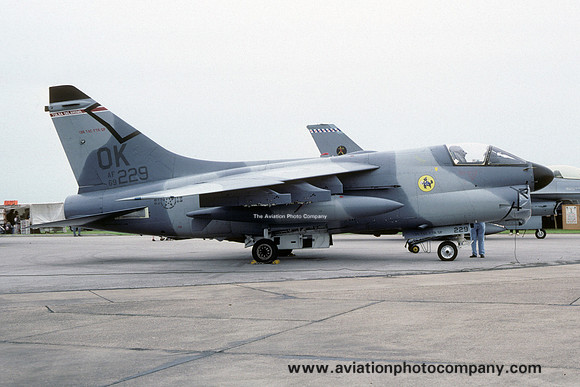 USAF Oklahoma ANG 125 TFS LTV A-7D 69-0229/OK (1988)