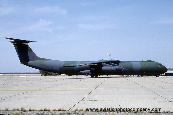 USAF 63 MAW Lockheed C-141B Starlifter 66-0181 (1986)