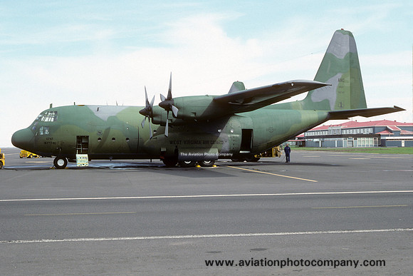 USAF West Virginia ANG 167 TAS Lockheed C-130B Hercules 58-0747 (1988)