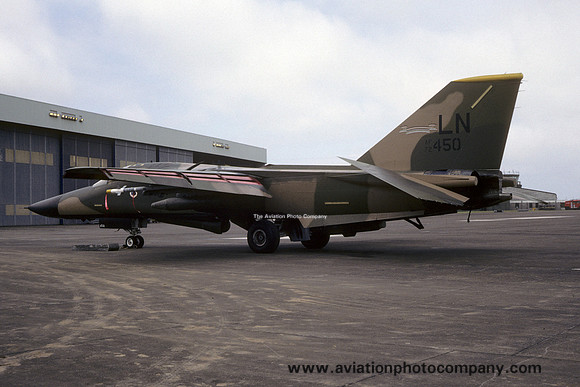 USAF 48 TFW 493 TFS General Dynamics F-111F Aardvark 72-1450/LN (1987)