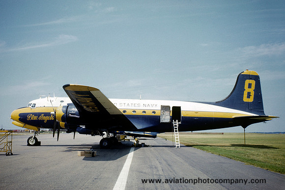 US Navy Blue Angels Douglas C-54Q Skymaster 91996 (1964)