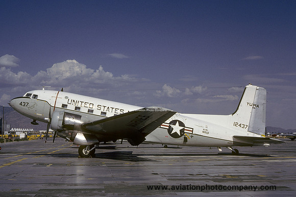 US Marines Yuma Douglas C-117D 12437 (1979)