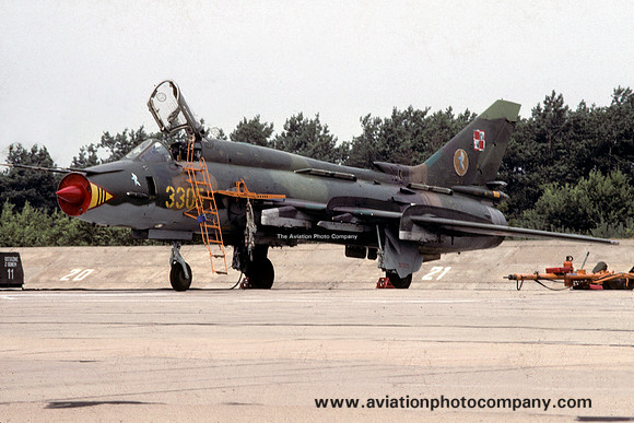 Polish Air Force Sukhoi Su-22M Fitter 3305 (1991)