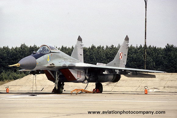 Polish Air Force Mikoyan MiG-29 111 (1991)