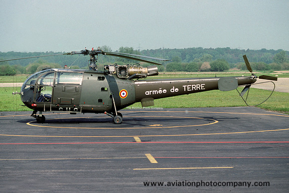 French Army 12 GHL Sud Alouette III 1176/CUC (1991)
