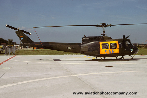 German Air Force HTG64 Bell UH-1D 71+74 (1991)