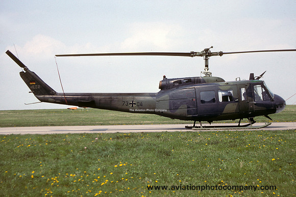 German Army HFR30 Bell UH-1D 73+04 (1991)