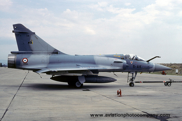 FRench Air Force EC3/5 Dassault Mirage 2000C 58/5-AK (1991)