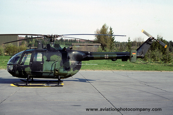 German Army HFS10 Bolkow Bo105M 80+69 (1991)