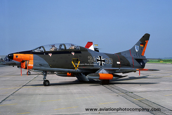 West German Air Force LeKG43 FIAT G-91T 34+33 (1978)