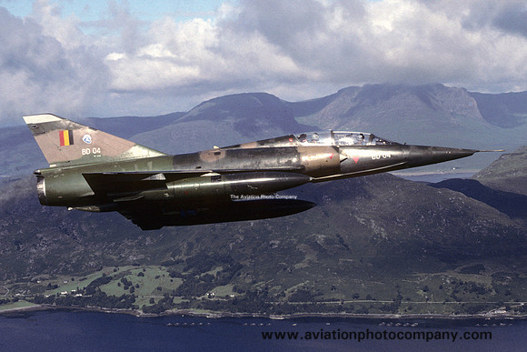 Belgian Air Force 3 Wing Dassault Mirage 5BD BD-04 (1991)