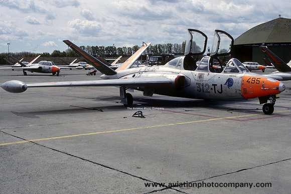 French air Force GI312 Fouga CM.170 Magister 495/312-TJ (1991)
