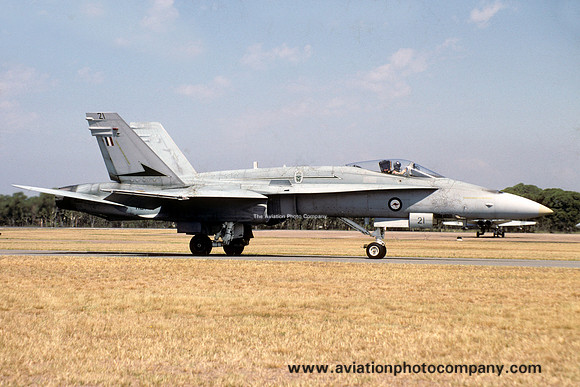 RAAF 77 Squadron McDonnell Douglas F/A-18A Hornet A21-21 (1991)