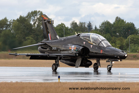 RAF 4 Squadron BAE Hawk T.2 ZK035/Z at St Dizier (2017)