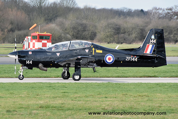 RAF 72 Squadron Short Tucano T.1 ZF144 at RAF Linton on Ouse (2017)