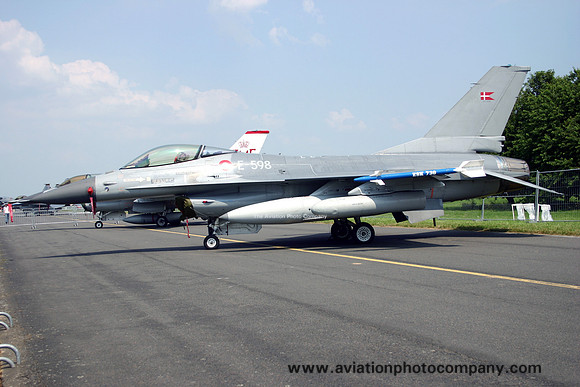 Danish Air Force Esk 730 GD F-16AM Fighting Falcon E-598 (2006)