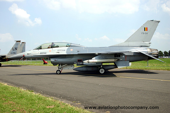 Belgian Air Force GD F-16BM Fighting Falcon FB-04 (2006)