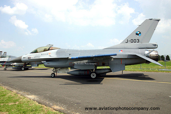 Dutch Air Force 311 Squadron GD F-16AM Fighting Falcon J-003 (2006)