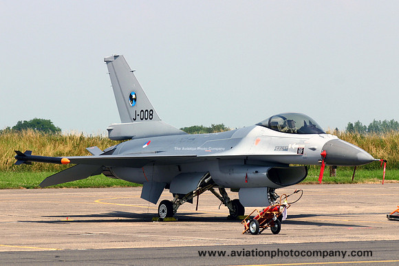 Dutch Air Force 311 Squadron GD F-16AM Fighting Falcon J-008 (2006)